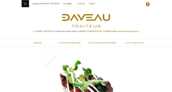Desktop Screenshot of daveau-traiteur.com